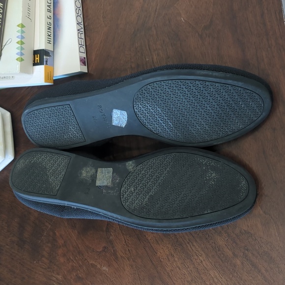 Rothy's Black Loafer with FREE second pair of insoles 9 1/2 Wide - Picture 5 of 7